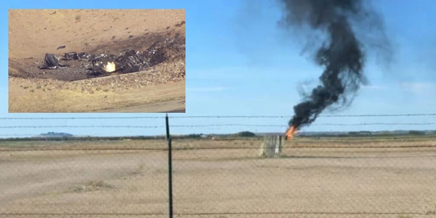 ABD’de Pistten Çıkan Uçak Alev Aldı 2 Kişi Öldü